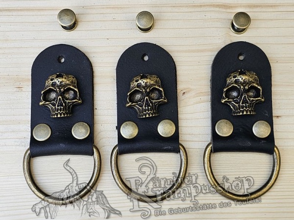 Gürtelschlaufen Set mit Zierniete