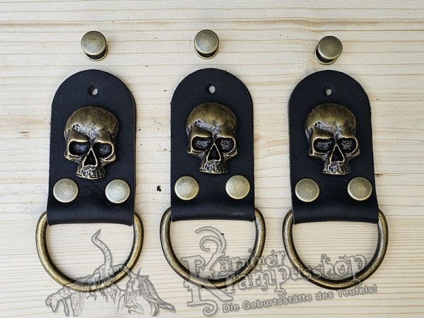 Gürtelschlaufen Set mit Zierniete