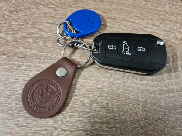 Schlüsselanhänger Teufel Flohmarkt