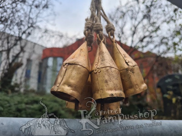 Urige Turmglocke Antik am Strick Abverkauf