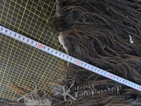 Ziegenfelle Langhaar Braun