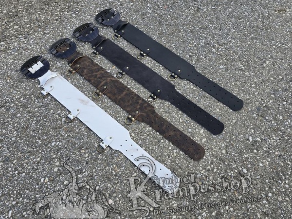 Krampusgürtel mit *LASSCHEN* 13cm BREIT