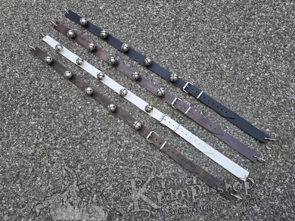 Schellen Querriemen SILBER - Hosenträger 40mm