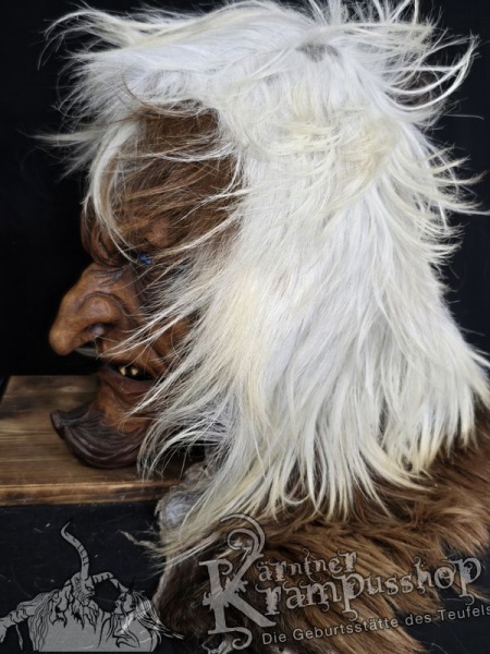 Langhaar Kopffelle Scheckig Hell