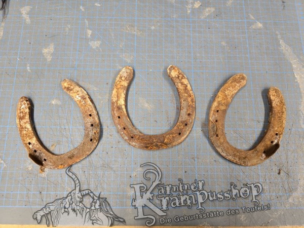 Alte Rostige Hufeisen