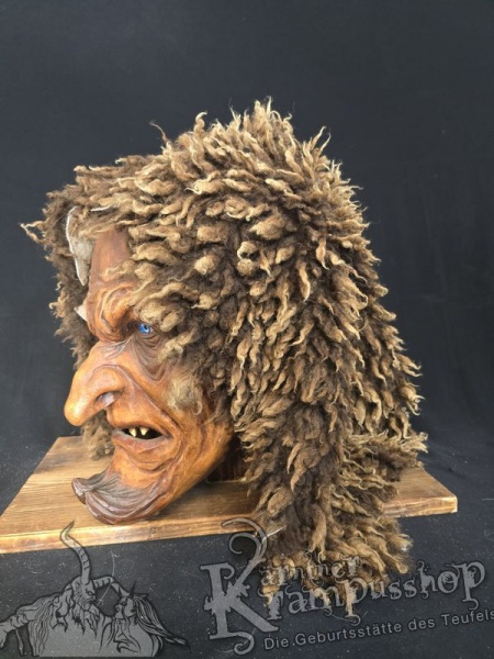 Kopffell URIG SCHAF HELLES BRAUN