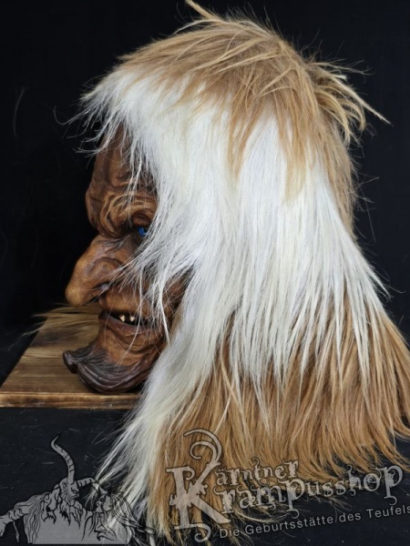 Langhaar Kopffelle Scheckig Hell