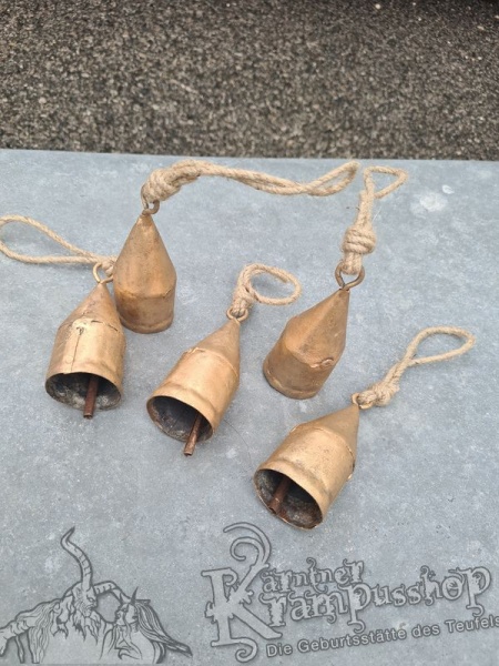 Urige Turmglocke Antik am Strick Abverkauf