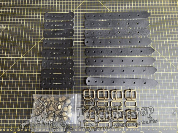Schnallen Set für Springerstiefel
