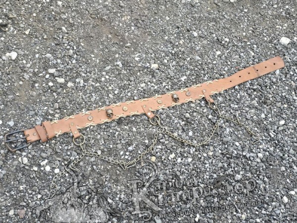 Gürtel Braun abgeflechtet