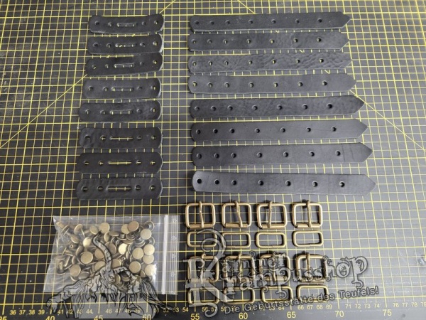 Schnallen Set für Springerstiefel