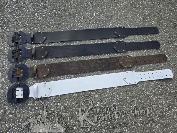 ÜBERLÄNGEN Krampusgürtel 13cm BREIT