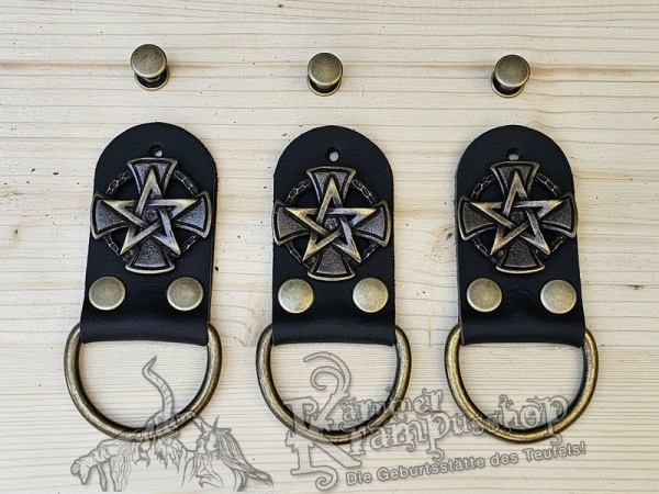 Gürtelschlaufen Set mit Zierniete