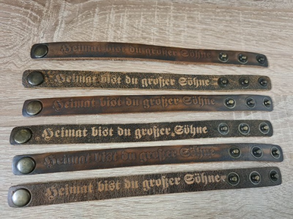 Schmales Armband Heimat Söhne Flohmarkt