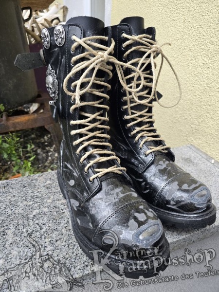 Krampusstiefel Springerstiefel 14 Loch