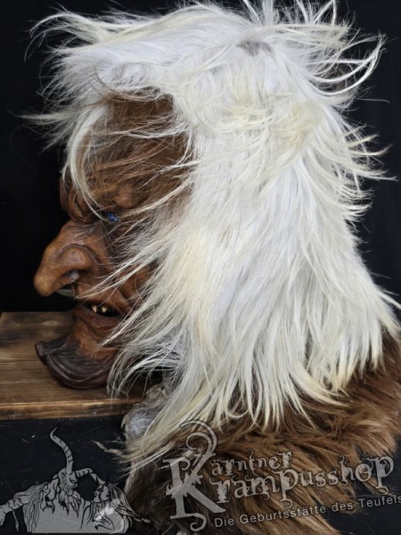 Langhaar Kopffelle Scheckig Hell