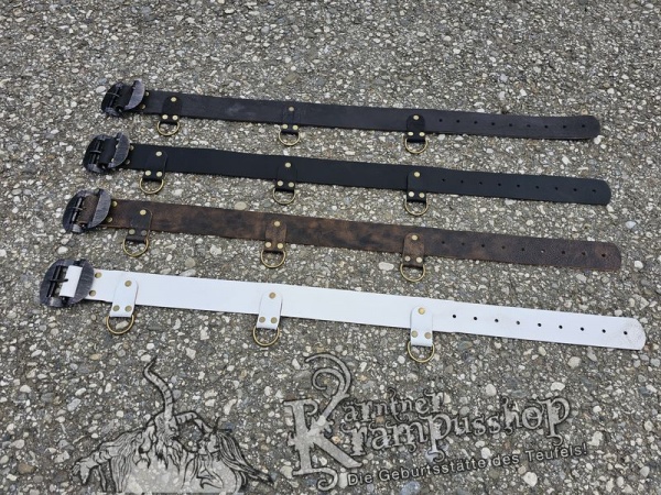 Krampusgürtel 6cm BREIT mit Lasche