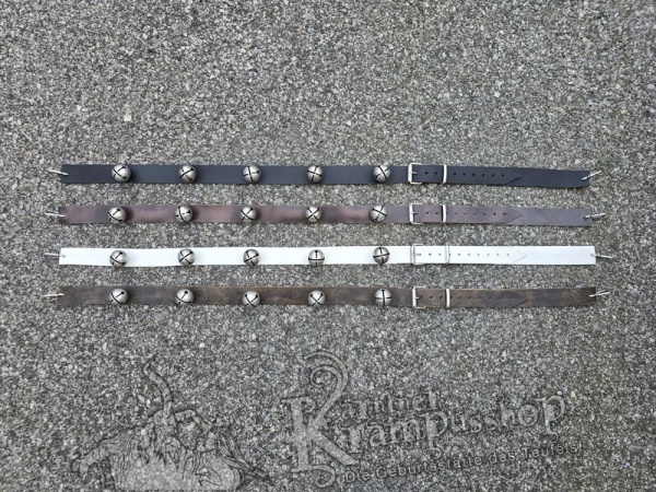 Schellen Querriemen SILBER - Hosenträger 40mm