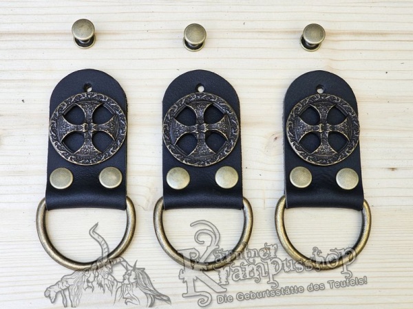 Gürtelschlaufen Set mit Zierniete
