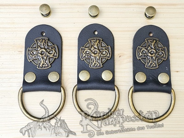 Gürtelschlaufen Set mit Zierniete