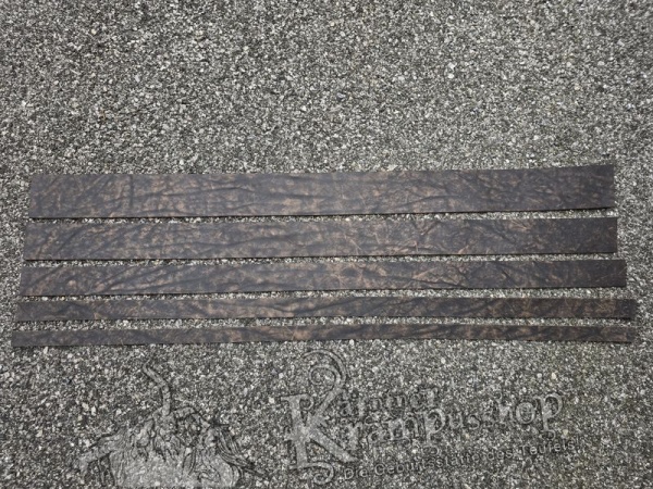 Gürtelleder Lederriemen Zuschnitt HELLBRAUN