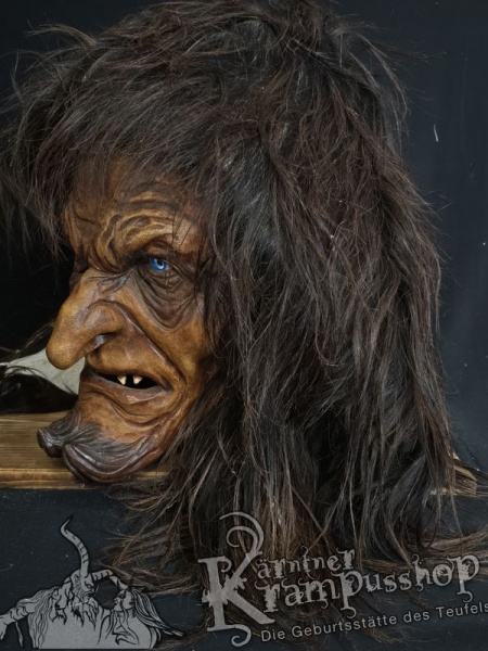 Langhaar Kopffell Naturbraun