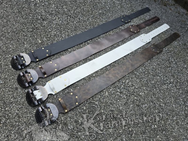 ÜBERLÄNGEN Krampusgürtel 11cm BREIT