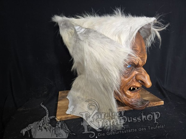 Kaputze WEISS Rassiert SPITZ nach HINTEN