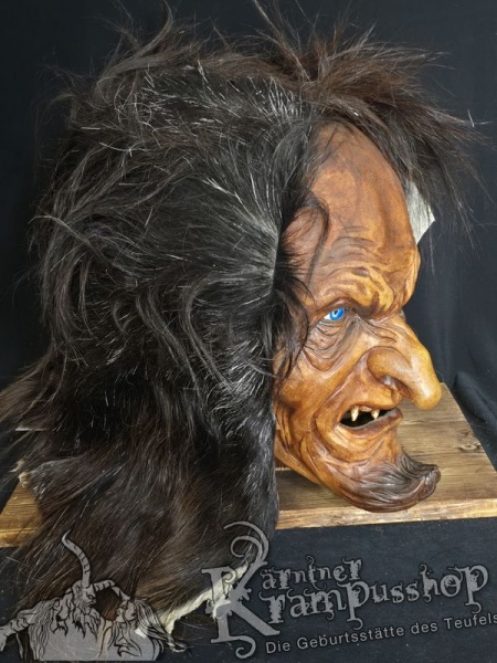 Kurzhaar Kopffell Dunkelbraun B-Ware