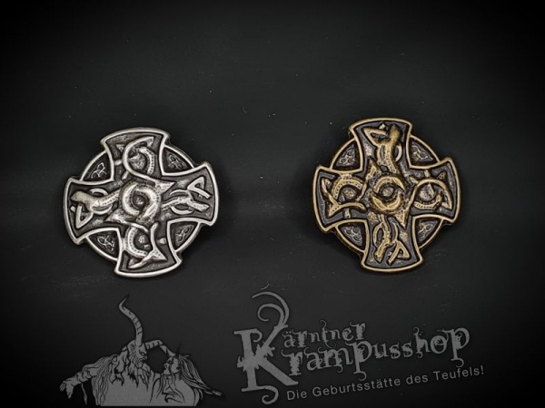 Zierniete Drachenkreuz 35x35