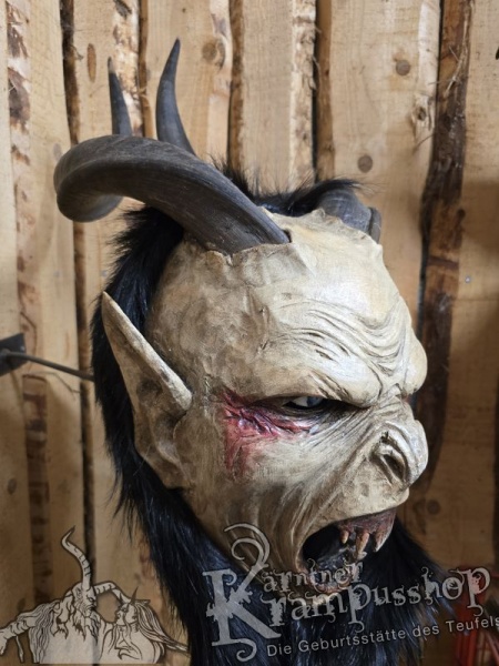Neue Krampusmaske Orco