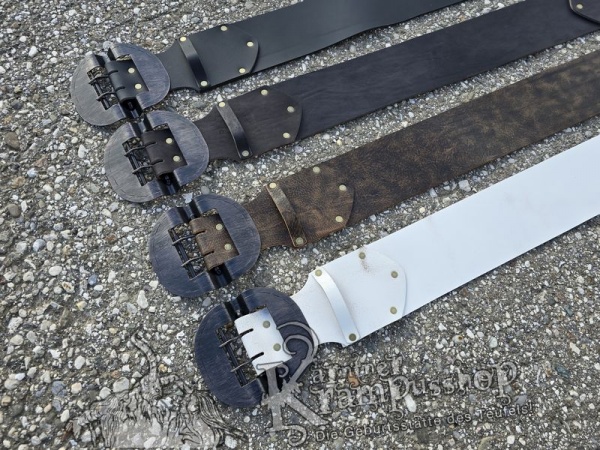 ÜBERLÄNGEN Krampusgürtel 13cm BREIT