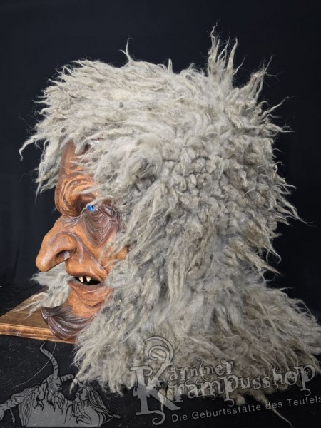 Kopffell URIG SCHAF GRAU / DRECKIG WEISS