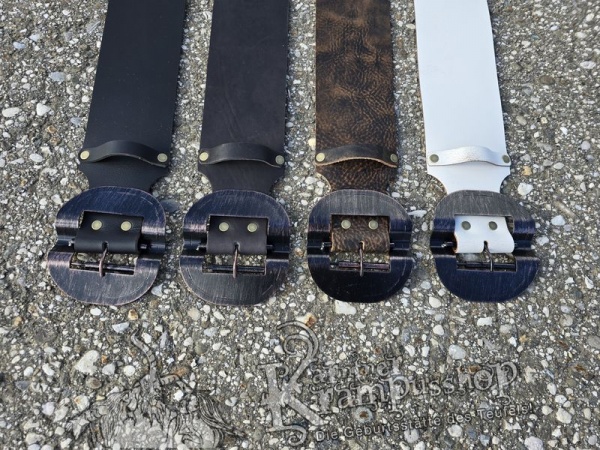 Krampusgürtel 11cm BREIT