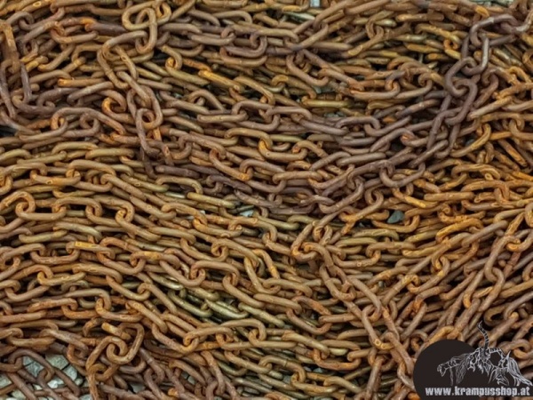 10 Meter Kette Rostig 3mm