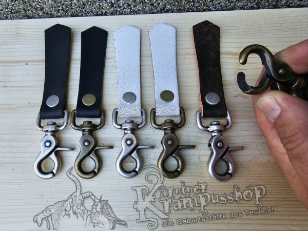 Mantel Verschlusslaschen zum einnieten oder einnähen