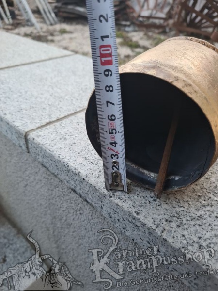 Uriger Rohrglockenbeutel XXL Antik Abverkauf