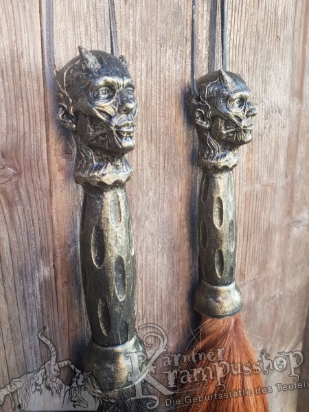 Pferdeschweif mit Stilgriff Anatomie