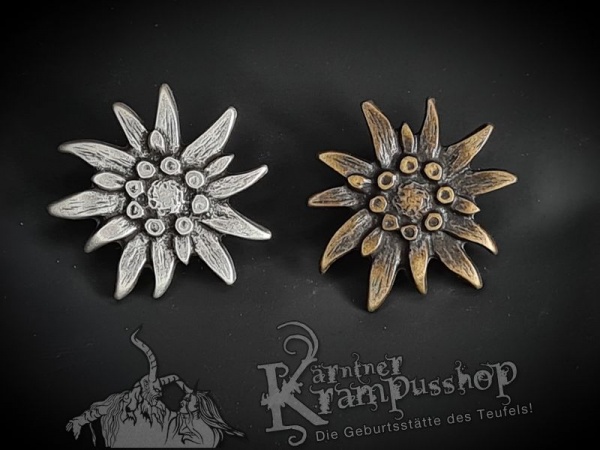 Zierniete Edelweis XL 35x35