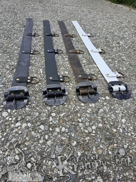 Krampusgürtel 6cm BREIT mit Lasche