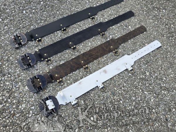 Krampusgürtel mit *LASCHEN* 11cm BREIT