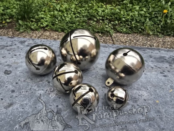 Schellen Glöcken STAHL CHROM