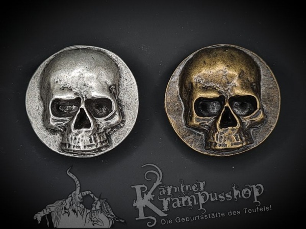 Zierniete Modell Skullplatte 40x40