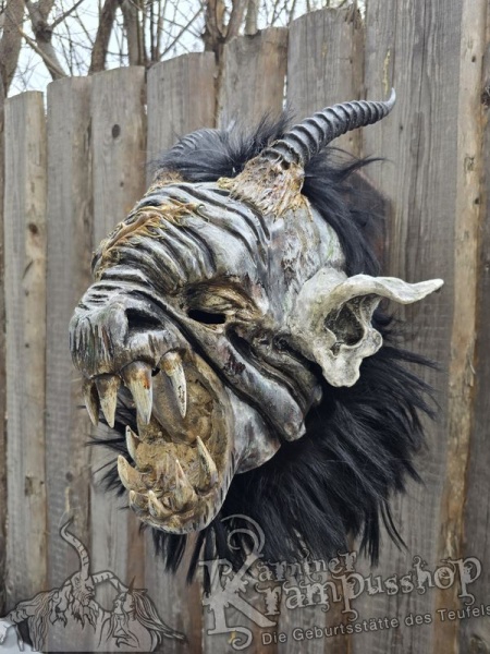 Kinder Krampusmaske Rettenbacher