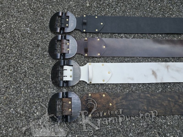 ÜBERLÄNGEN Krampusgürtel 13cm BREIT