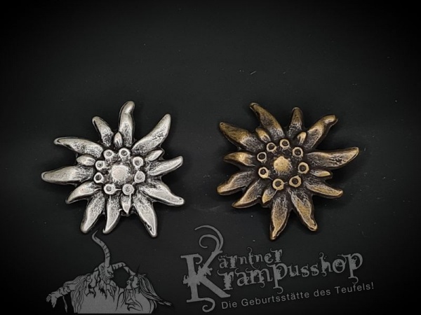 Zierniete Edelweis XXL 40x40