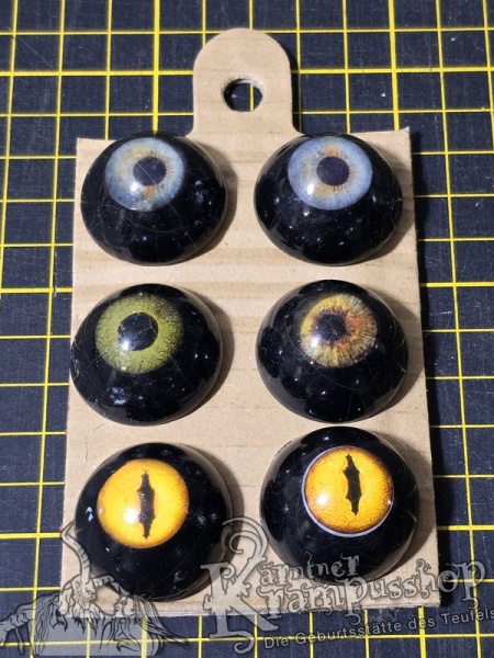 3 x Maskenaugen B Ware SCHWARZ ABVERRKAUF Sonderpreis