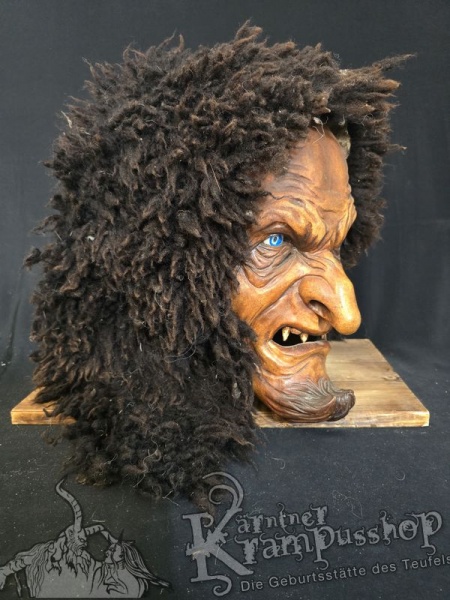 Kopffell URIG SCHAF DUNKLES BRAUN