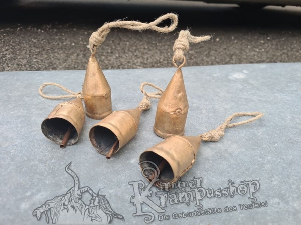 Urige Turmglocke Antik am Strick Abverkauf