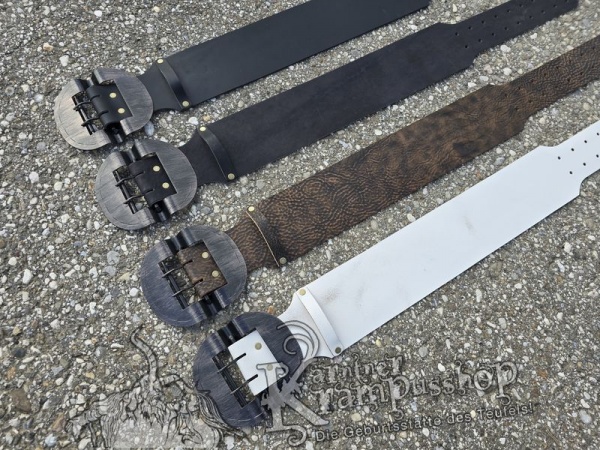 Krampusgürtel 13cm BREIT
